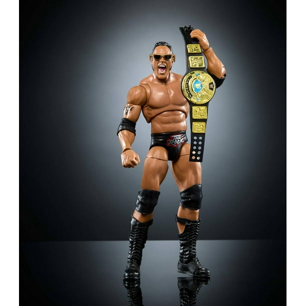 WWE Ultimate Edition The Rock Action Figure & Accessories