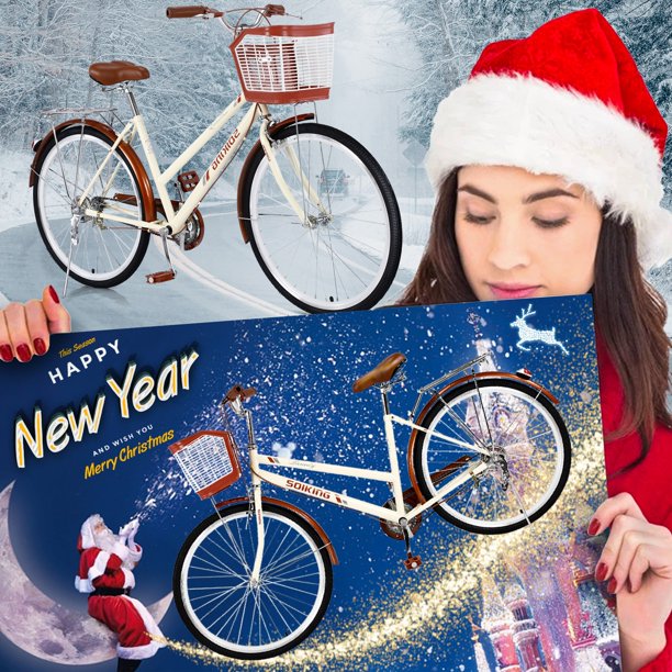 Boniawe 26 Inch Wheels Ladies Bikes Look Good And Beautiful Princess