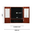 thumbnail image 5 of Viper Metropolitan Sisal Fiber Bristle Dartboard and Cabinet Bundle: Deluxe Set (Dead On Dartboard and Darts), Cinnamon Finish, 5 of 5