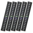 thumbnail image 1 of YOSADIER 5Pcs Aquarium Sticker Strip Black Adhesive Temperature Sensor for Fish Tank, 1 of 8
