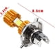thumbnail image 5 of Bombillas LED para faros delanteros H4, universales, CC 12 V, 18 W, LED COB, lámpara para faros delanteros de motocicleta, 5 of 10