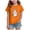 B2-Orange, variant on CAUYDY Halloween T-Shirts for Toddler Kids Girls Short Sleeve Crew Neck Ghost Pjs Tees Tops Sizes 5-6 Years