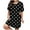 Black, variant on Feancey Plus Size Mini Dresses for Women Polka Dot Casual Short Sleeve Nightgowns Soft Cute Round Neck Sleep Dress Loose Nightdress Blue XL