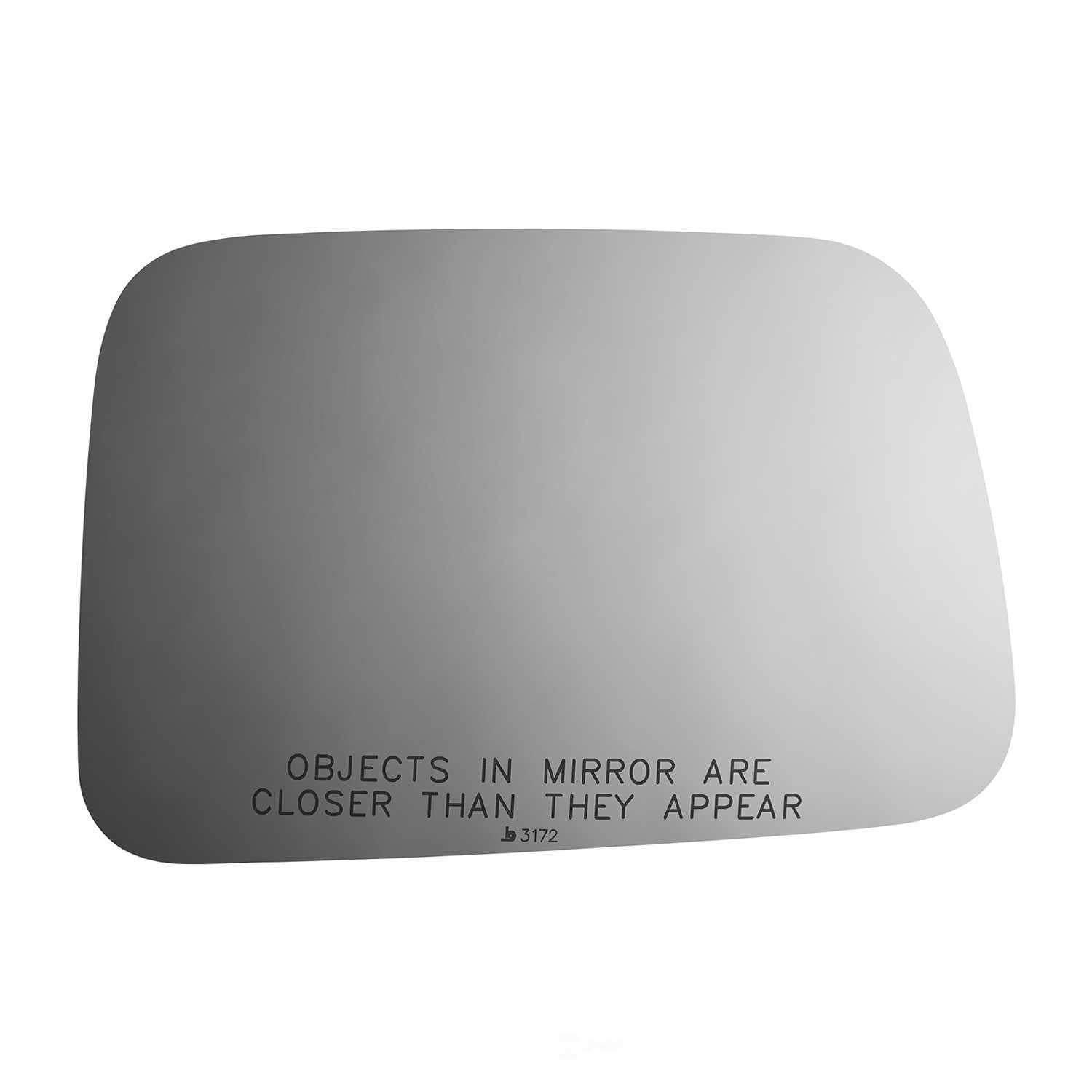 Burco 3172 Passenger Side Convex Replacement Mirror Glass for Toyota Pickup