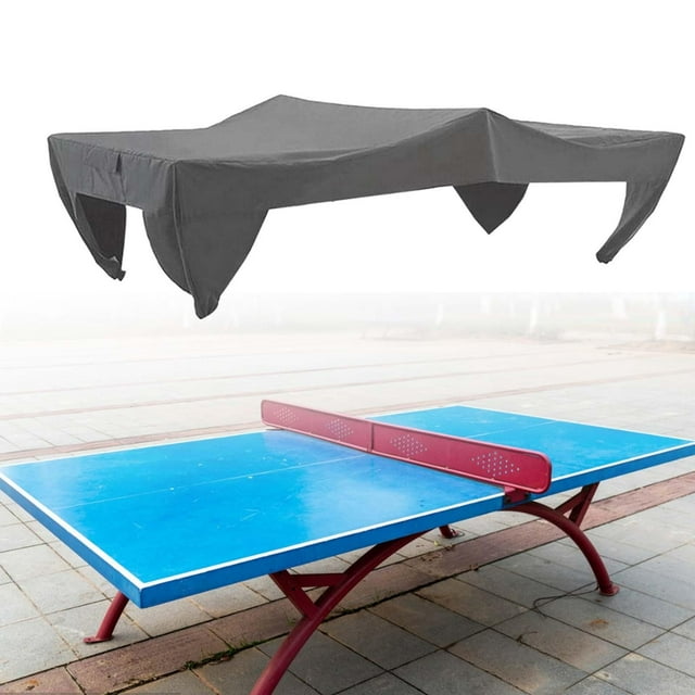 Housse de Tennis de Table Housse de Table Anti-Poussière Extérieure et Intérieure Imperméable à l'Eau Portable Premium pour Table de Pong Plate