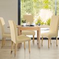 thumbnail image 3 of Dining Chair Cover Stretch Stool Slipcover Chair Seat Cover (M,Champagne Color), 3 of 9
