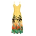thumbnail image 6 of Enjoytime Elegant Dresses For Women Women Fashion Summer Sexy Print Print Strap Mid Length Vacation Style Dress Halter Dress, 6 of 7