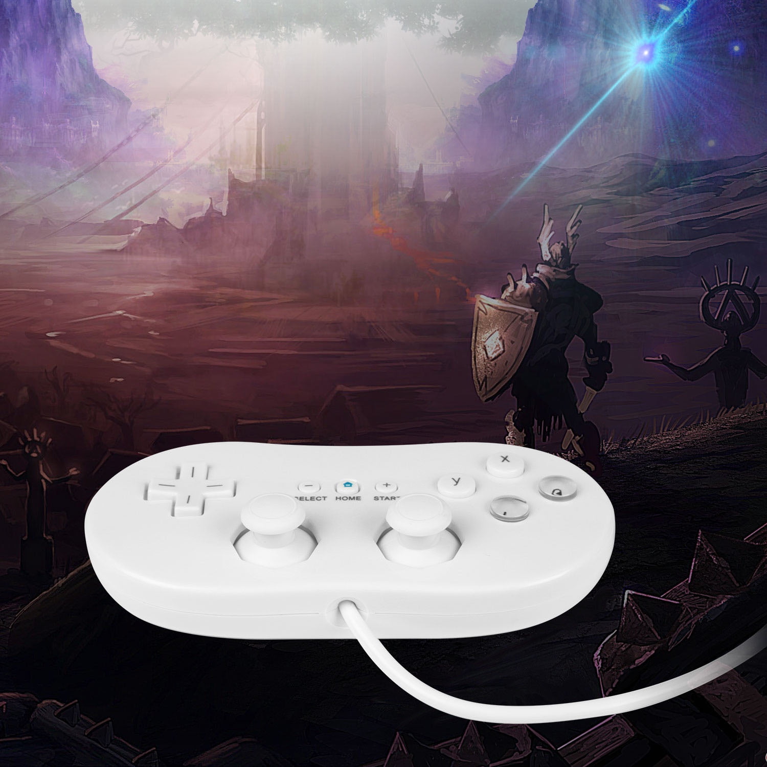 GPCT [Ergonomic] Lightweight [Wired] Classic Game Controller Pro For