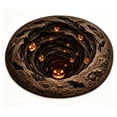 thumbnail image 2 of 3D Halloween Round Rug, Illusion Halloween Round Mat, Funny Rug with Non-Slip Soft Visual Effect Door Mat for Living Room Indoor Decor, 2 of 7