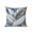Mist Blue Gray Blue Oatmeal, variant on Waterproof Outdoor Throw Pillows with Inserts 18"x18", Gold White Feather Soft Decorative Pillowcases for Couch Bedroom, Modern Spring Blue Leaf Oil Painting Pillow Covers for Sofa Living Room