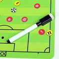 thumbnail image 4 of Tableau de coaching de Football, Ensemble de Tableau Magnétique Tactique avec Effaçable à Sec, Marqueur et Poche Zippée, 4 of 5