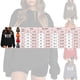 thumbnail image 3 of Gibobby Sudadera mujer Sudadera de Manga Larga para Mujer de Gran tamaño de otoño de Talla Grande Holgada Cuello Redondo atlético Y-2K(Gris,G), 3 of 3
