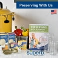 thumbnail image 4 of Superb Arglass Wide Mouth Canning Jar 32 oz 12 pk, 4 of 8