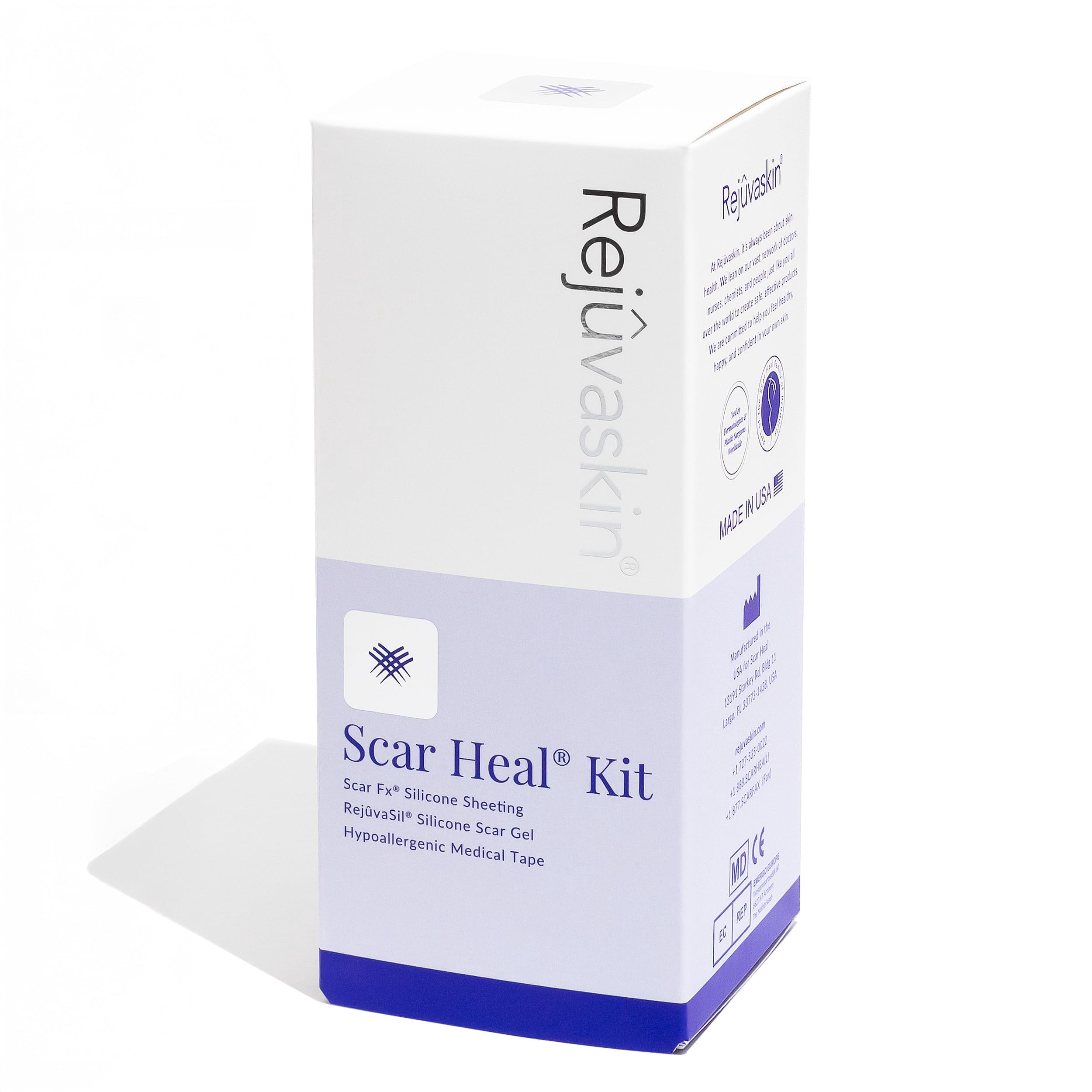 Rejuvaskin Scar Heal Kit for Breast Scars, Soften, Flatten, Reduce and ...