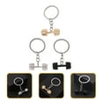 thumbnail image 3 of 3 Pcs Porte-Clés Haltères Pendentifs Porte-Clés Haltères Décorations de Sac, 3 of 7