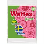 Wettex Swedish Dishcloths 10 Pack Kitchen Towels, Absorbent Dish Clothes - Assorted Colors