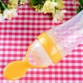 thumbnail image 6 of New & Improved Silicone Food Dispensing Squeeze Feeder with Cover & Stand, 4+ Months/ 3 Oz/ 90 Ml, 6 of 7