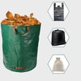 thumbnail image 4 of Bolsa de jardín, bolsa de almacenamiento de hojas de jardinería, bolsa de hoja caduca engrosada verde impermeable, 400l 80 * 80, paquete de 2 piezas, 4 of 4