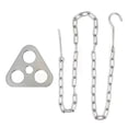 thumbnail image 3 of Portable Camping Gear and Equipment Detachable Outdoor Barbecue Tripod Hanging Rack Campfire Cooking Accessories Set, 3 of 7