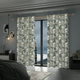 thumbnail image 4 of LFEEY Botanical Print, Blackout Curtains with Lining 42x72 inches, set of 2, 4 of 6