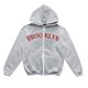 thumbnail image 2 of Gibobby Sudadera cierre hombre Sudadera con Capucha de Forro Polar, con Cierre Completa, Absorbe la Humedad y Transpirable(Gris,XG), 2 of 4