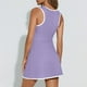 thumbnail image 4 of Vestido informal de verano sin mangas para mujer en color liso: prenda holgada para dormir/vestido de tenis, tirantes ajustables, tejido transpirable, tallas S-XXL, 4 of 8