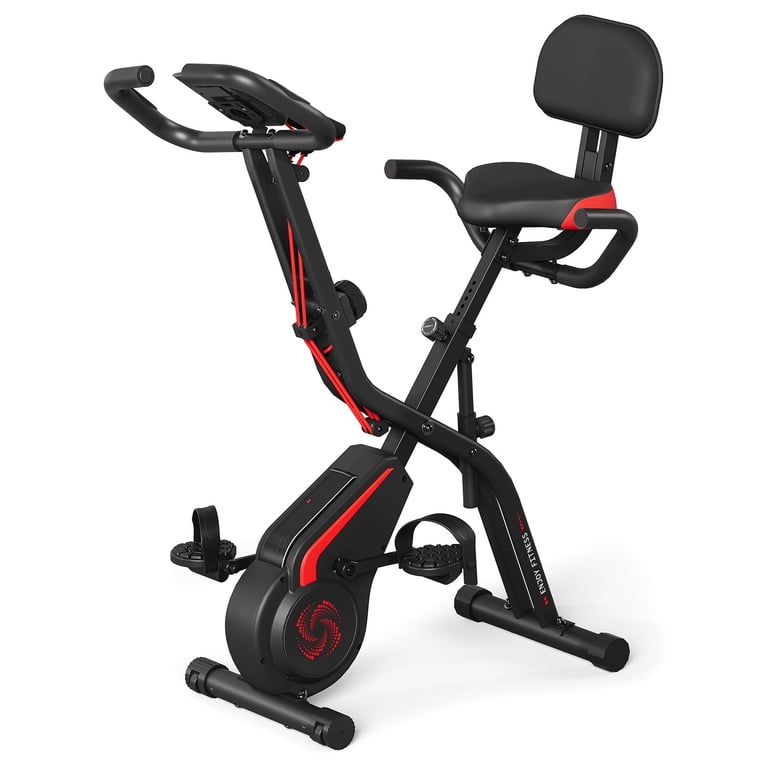 FED Fitness Folding Exercise Bike, 5 IN 1 Stationary Bikes for Home 6.6 LBS Flywheel, 330LB Weight Capacity Back Support Cushion Red ‎XbikeDP-FUTI - Best Buy