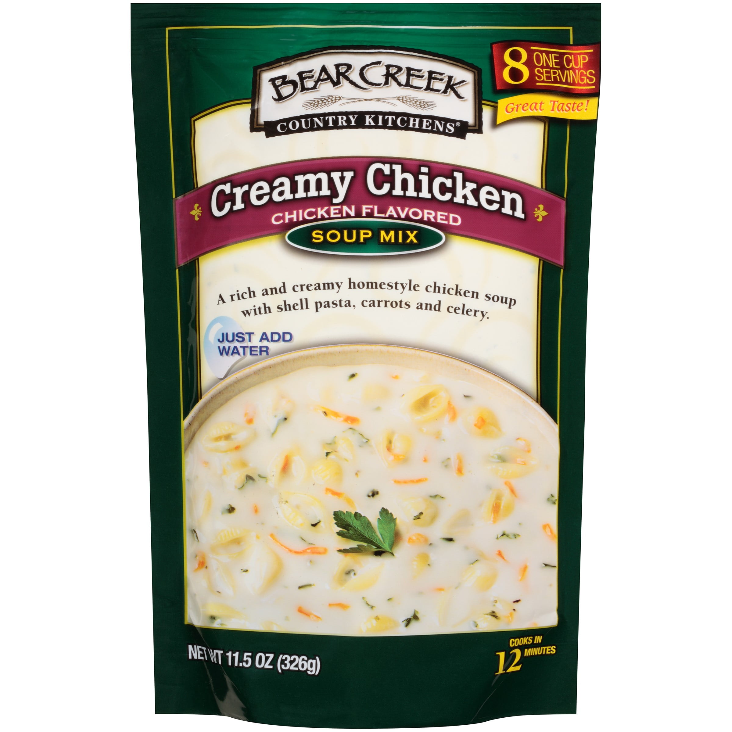 Bear Creek Country Kitchens Creamy Chicken Soup Mix 11.5 oz. Pouch by B&G
