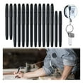 thumbnail image 2 of 24PCS Count Permanent Markers, Fine Point Tip Black Permanent Marker Pens with Retractable Pen Holder, 2 of 9