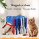 thumbnail image 5 of Billuyoard Correa para caminar para mascotas, collar con hebilla ajustable de Color sólido, arnés Flexible, accesorio de repuesto portátil Suministros para gatos Azul, 5 of 6