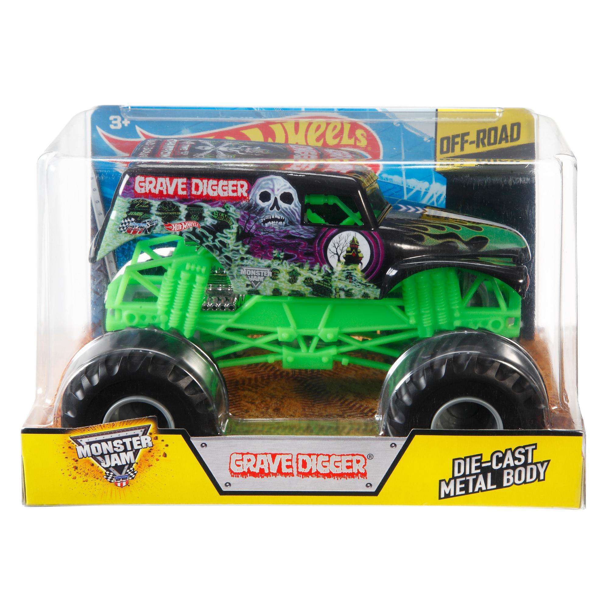monster jam hot wheels grave digger