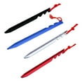 thumbnail image 6 of ZPAQI 12Pcs Aluminiums Alloys Outdoor Tent Stake Ground Stake Heavy Dutys Tent Peg, 6 of 10