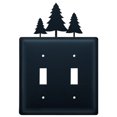 thumbnail image 3 of Village Wrought Iron ESS-20 Housse de Commutateur pour Arbres de Pin Double - Noir, 3 of 3