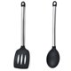 thumbnail image 1 of Mini juego de utensilios de cocina de 2 piezas, herramientas de cocina de acero inoxidable y silicona, 1 of 5