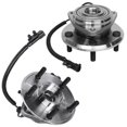 thumbnail image 1 of Detroit Axle - 2 Front Wheel Bearing Hubs for 2007-2016 Jeep Wrangler [4-Wheel ABS], Replacement 2008 2009 2010 2011 2012 2013 2014 2015 Wrangler Wheel Bearing and Hubs Assembly Set, 1 of 1