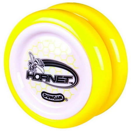 Duncan Hornet Yo-Yo, White with Yellow Rim