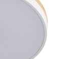thumbnail image 5 of Modern Minimalist Close to Ceiling Lighting, Wood LED Flush Mount Ceiling Light for Bedroom Kitchen Hallway, 5 of 6