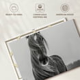 thumbnail image 6 of Elephant Stock Winter Horse Wall Art - Horizontal Canvas Wall Art - Living Room Wall Decor - Animal Canvas - Black And Gray Decor - 24" x 16", 6 of 8
