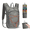 Gray, variant on Small Hiking Backpack, 13L Lightweight Foldable Travel Backpack for Men Women, Packable Daypack Hiking Bag for Camping Walking,Black
