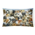 thumbnail image 1 of Carolines Treasures BDBA0441PW1216 Fifty One Dogs Fabric Decorative Pillow, 1 of 3