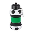 thumbnail image 2 of Botella Mainstays de Plástico Plegable en Forma de Balón de Fútbol para Bebidas Frías de 550 ml., 2 of 4