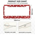 thumbnail image 3 of Coolnut 2pcs Santa and Bear License Plate Frame for Car Accessories Rustproof License Plate Cover with Screws for US Vehicles 12x6 Inch（533） Home Decor, 3 of 7