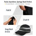 thumbnail image 3 of Duoif Summer Hat Folding Outdoor Hat Running Hat Men Sun Protection Sport Hats for Womens And Mens, 3 of 5