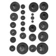 thumbnail image 3 of Saxophone Pad, Wind Instrument Repair Parts ABS Real Sheepskin Alto Saxophone Pad Simple Structure  For Small Apartment For Studio Black, 3 of 8