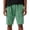 Green, variant on Men'S Vintage Wash Cotton Cargo Shorts Loose Fit Drawstring Waist Utility Shorts With Functional Pockets For Outdoor Hiking And Daily Activities Shorts,Green,XL