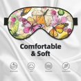 thumbnail image 5 of Rocae Butterflies2 for Mask for Women Men, Luxury Eye Cover Eye Shade with Adjustable Strap for Travel, Nap, Meditation, 5 of 7
