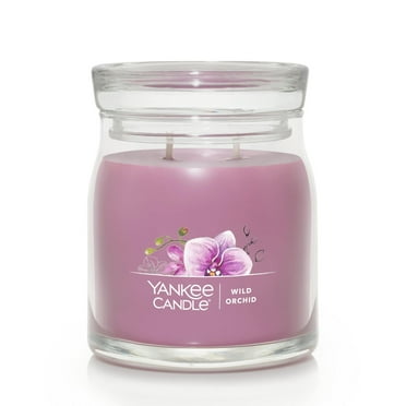 Yankee Candle Signature Medium 2-Wick Candle, Wild Orchid, 13 oz