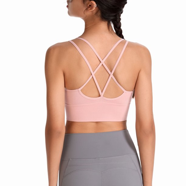 Sujetador Deportivo, Sin Mangas, Elástico, Sin Anillo De Acero, Estabiliza La Cintura, Cuello En U, Ligero, Yoga, Correr, Sujetador Para Uso Diario Para Mujeres ACTIVE Cocina, Decoración y Otros