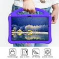 thumbnail image 3 of TECH CIRCLE Case for Galaxy Tab A9+ 2023 Tablet - Lightweight Portable Handle Case with [Sturdy Viewing Kickstand] Shockproof Durable Rugged EVA Case for Galaxy Tab A9+ (11") Model SM-X210, Purple, 3 of 6