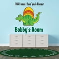 thumbnail image 3 of Roar Means I Love You in Dinosaur Wall Vinyl Decal - Playroom Sticker - Vinyl Saying Lettering Wall Art -Inspirational Saying Wall Quote Decor-Size : 27" x 30", 3 of 4